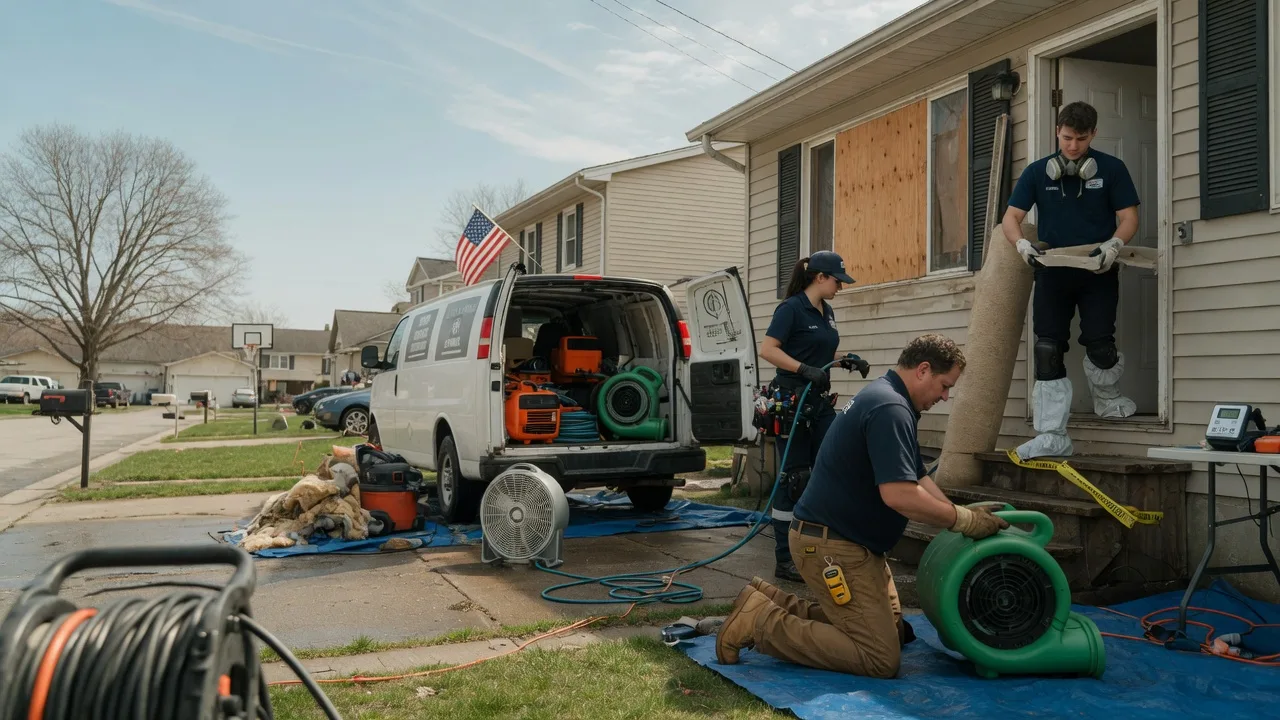Water Damage Restoration in Coplay, PA near me